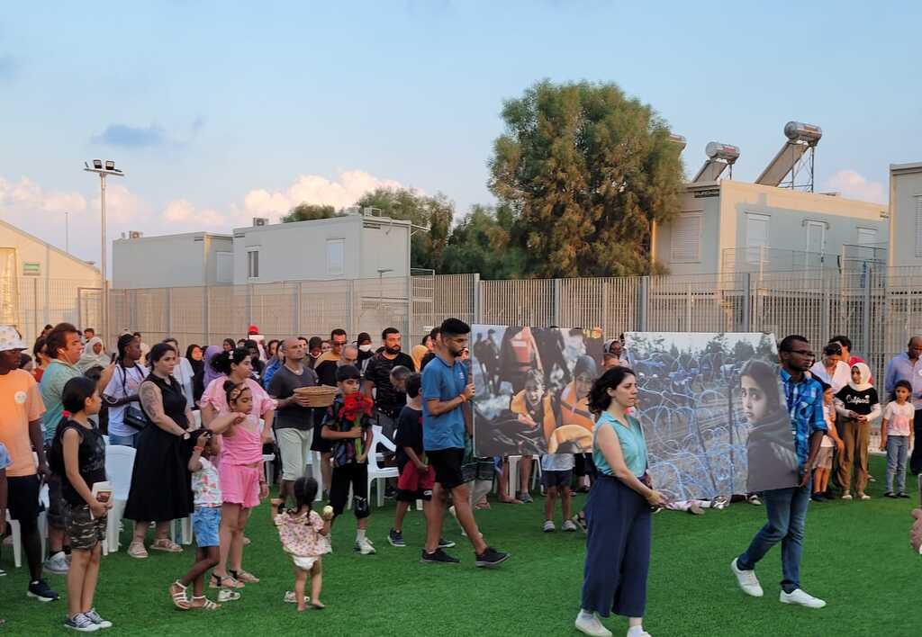 Sant'Egidio's summer in the refugee camps in Cyprus ended with the ‘Dying of Hope’ prayer